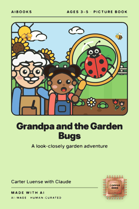 Cover of Grandpa and the Garden Bugs