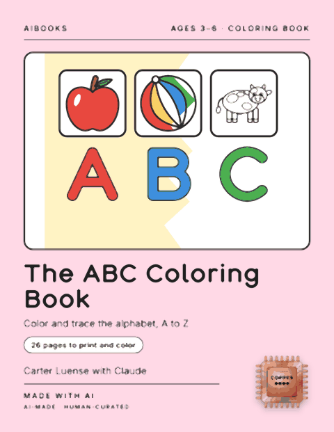 Cover of The ABC Coloring Book