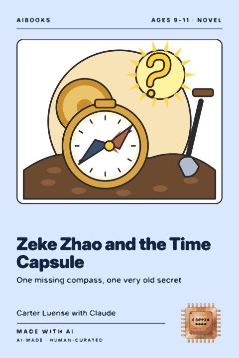 Cover of Zeke Zhao and the Time Capsule