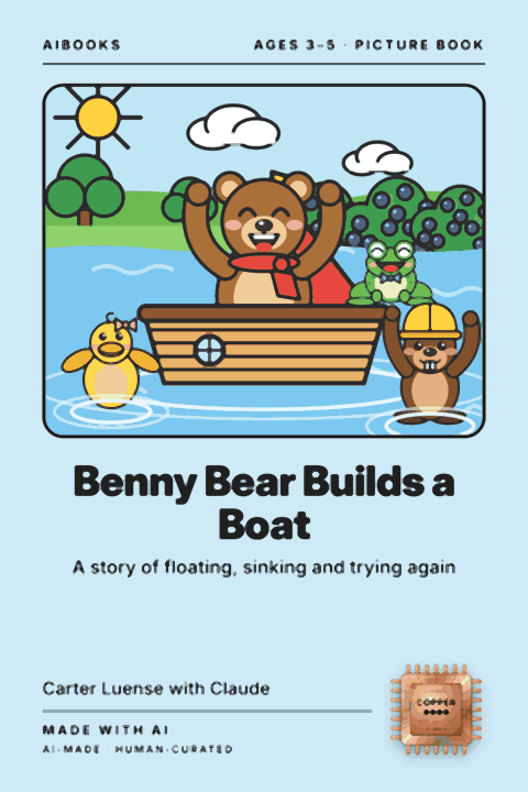 Cover of Benny Bear Builds a Boat
