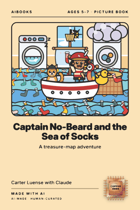 Cover of Captain No-Beard and the Sea of Socks