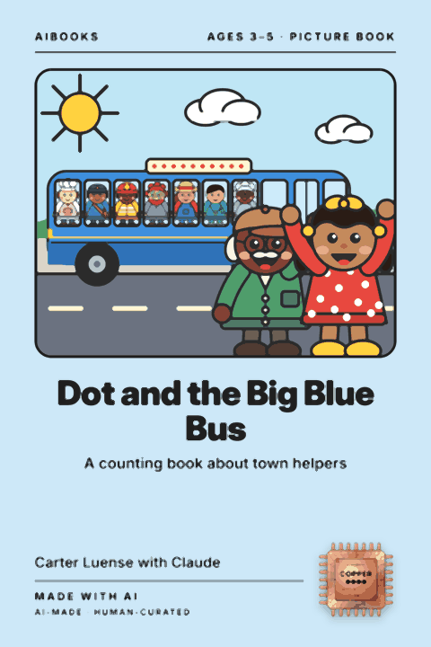Cover of Dot and the Big Blue Bus