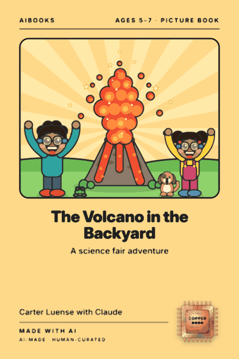 Cover of The Volcano in the Backyard