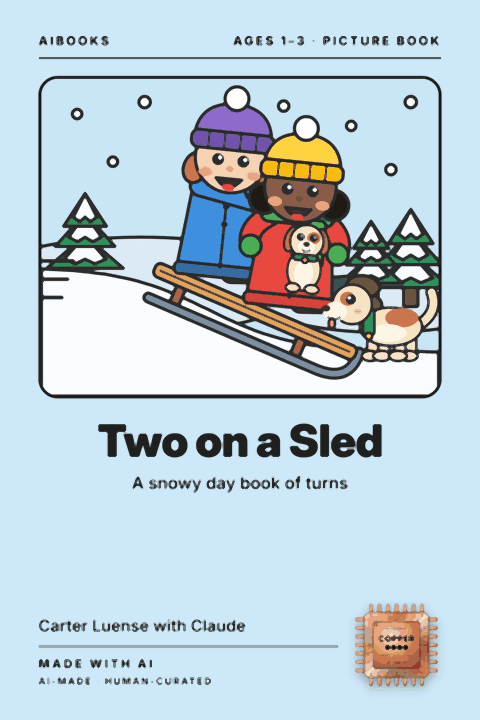 Cover of Two on a Sled